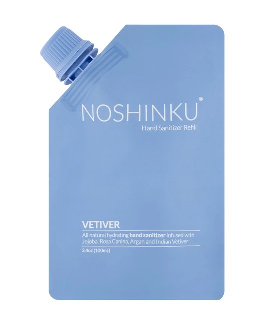 Noshinku NOSHINKU - Pocket Sanitizer Refill Pouch, Vetiver