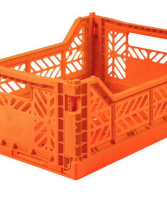 Aykasa - AY Medium Folding Crate, Orange