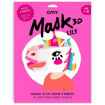 OMY OMY DIY - 3D Unicorn Mask