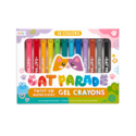 OOLY - OO OO OS - Cat Parade Gel Crayons, Set of 12