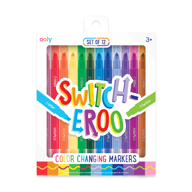 OOLY - OO Switch-eroo color changing markers (set of 12)