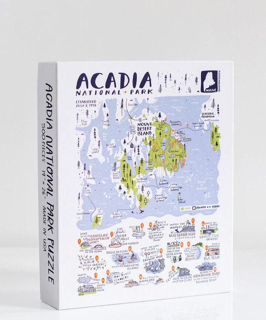 Brainstorm Print and Design - BS Brainstorm Print and Design - Acadia National Park 500 Piece Puzzle