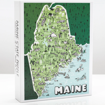 Brainstorm Print and Design - BS Brainstorm Maine State 500 Piece Puzzle