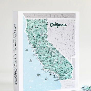 Brainstorm Print and Design - BS Brainstorm Print and Design- California State 500 Piece Puzzle