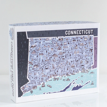Brainstorm Print and Design - BS Brainstorm Print and Design - Connecticut State 500 Piece Puzzle