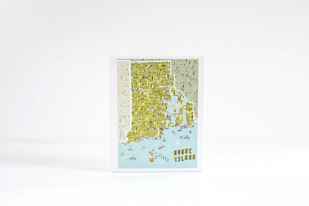 Brainstorm Print and Design - BS Brainstorm Print and Design - Rhode Island State 500 Piece Puzzle