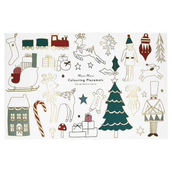 Meri Meri - MEM Meri Meri - Christmas Coloring Placemats