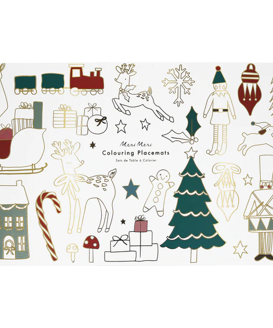 Meri Meri - MEM Christmas Coloring Placemats
