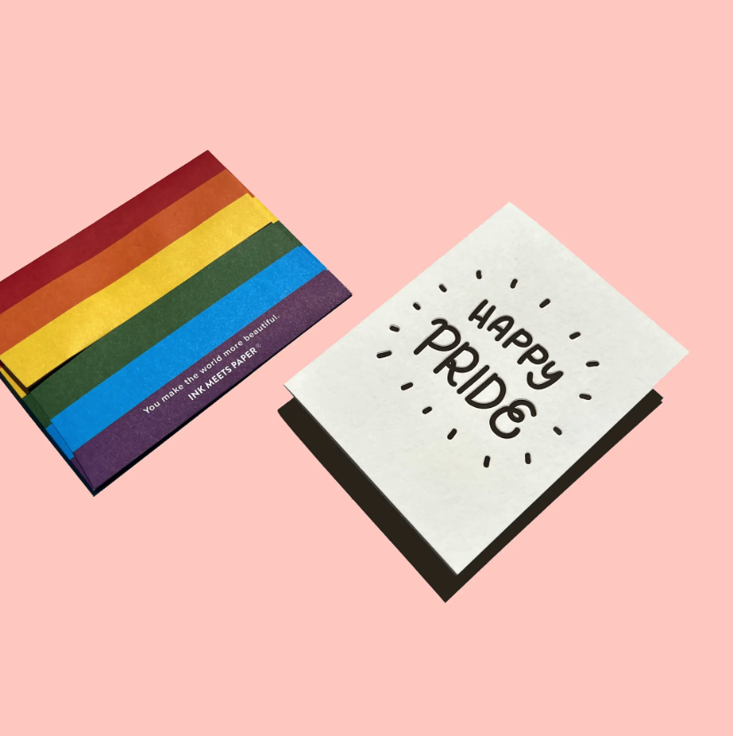 Ink Meets Paper - IMP Happy Pride Card
