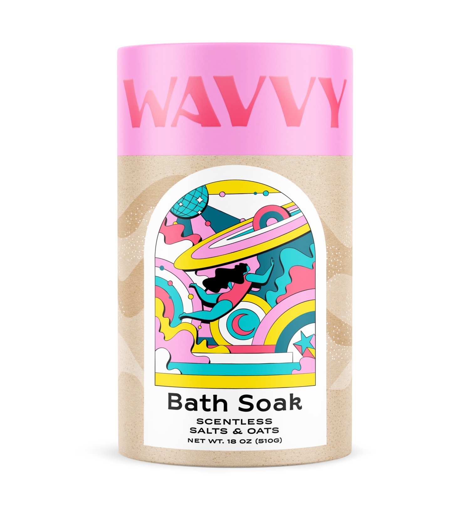 Wavvy - WA WAVVY - Scentless Salts & Oats Bath Soak