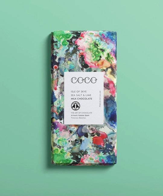 Coco Chocolatier - COCO Coco Chocolatier - Isle of Skye Sea Salt & Lime Chocolate Bar