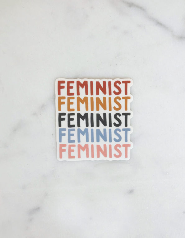 Idlewild Co - ID ID ST - Feminist Die-Cut Sticker