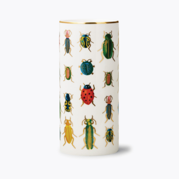 Rifle Paper Co - RP Rifle Paper Co. - Beetles & Bugs Cylinder Vase