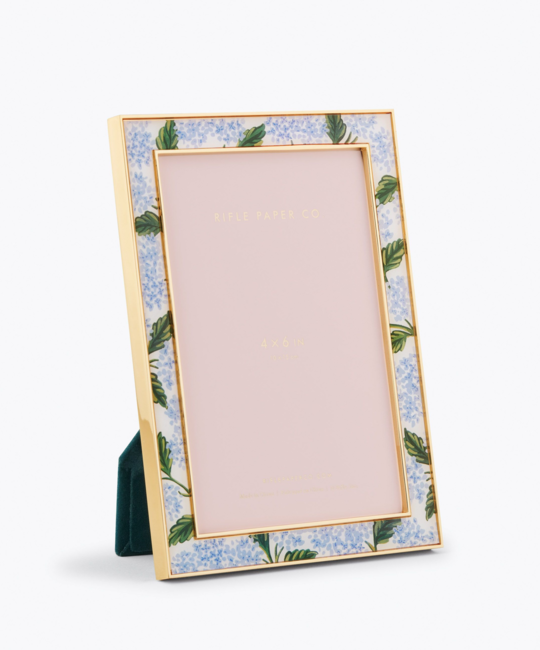 Rifle Paper Co - RP Rifle Paper Co. - Hydrangea 4 x 6 Picture Frame