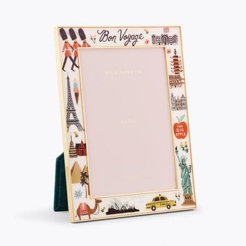 Rifle Paper Co - RP Rifle Paper Co. - Bon Voyage 5 x 7 Picture Frame