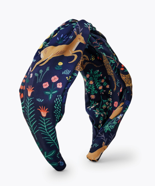 Rifle Paper Co - RP Rifle Paper Co. - Menagerie Silky Knotted Headband