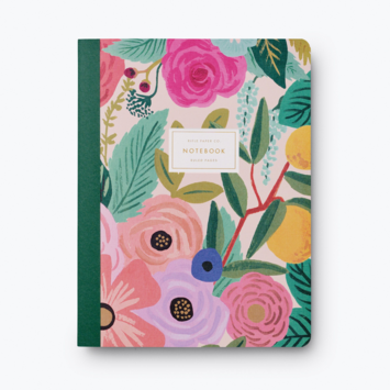 Rifle Paper Co - RP Rifle Paper Co. - Garden Party Softcover Ruled Notebook, Lined