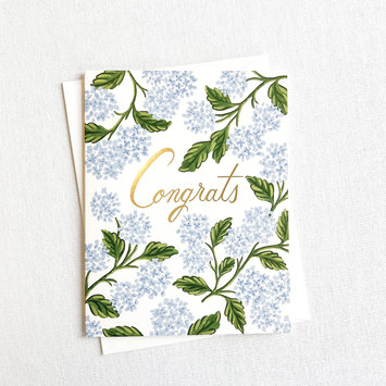 Rifle Paper Co - RP Rifle Paper Co. - Hydrangea Congrats Card