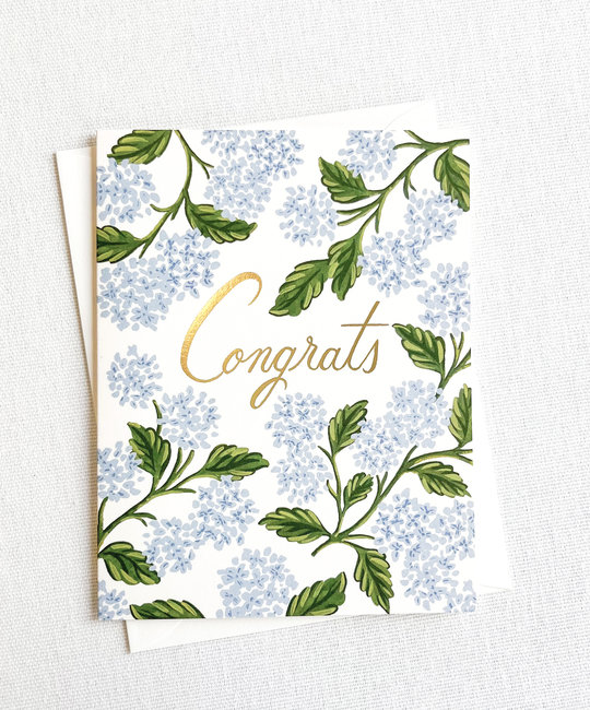 Rifle Paper Co - RP Rifle Paper Co. - Hydrangea Congrats Card