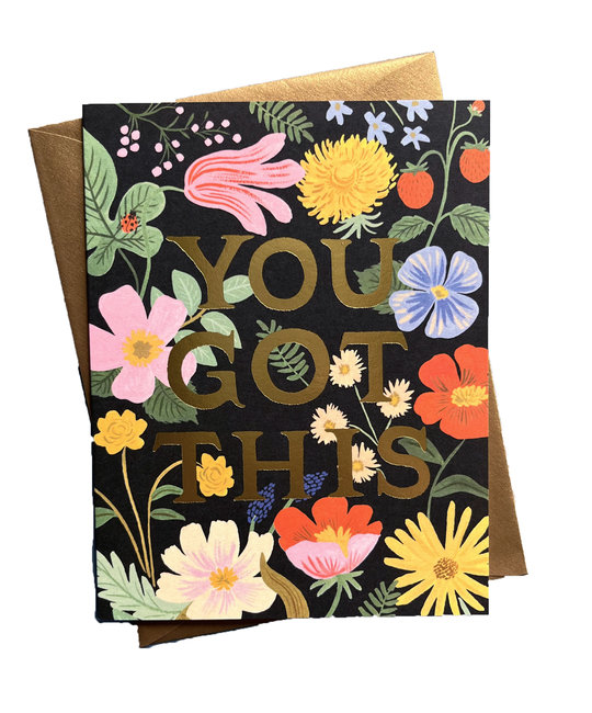 Rifle Paper Co - RP Rifle Paper Co. - You Got This Strawberry Fields Card