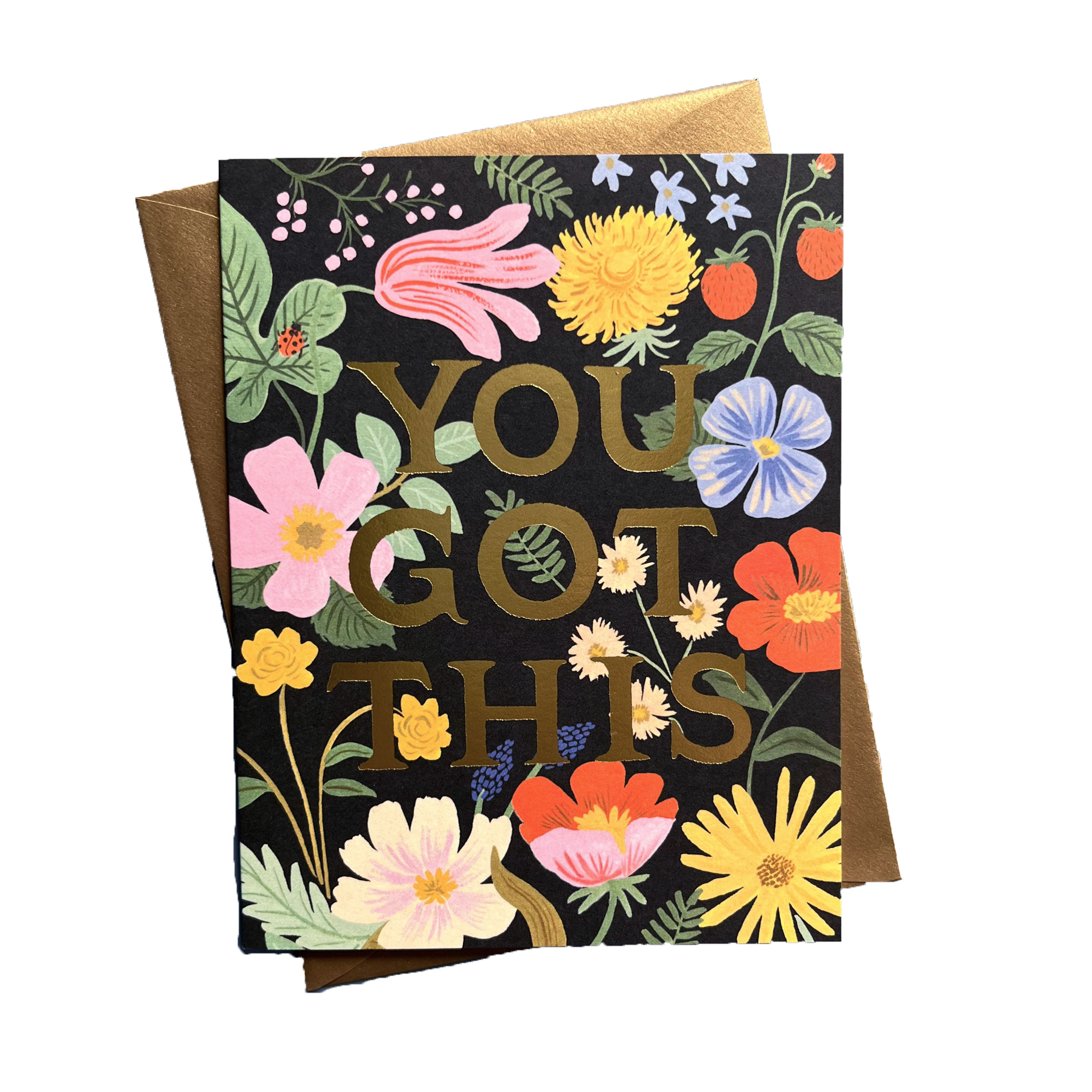 Rifle Paper Co - RP Rifle Paper Co. - You Got This Strawberry Fields Card