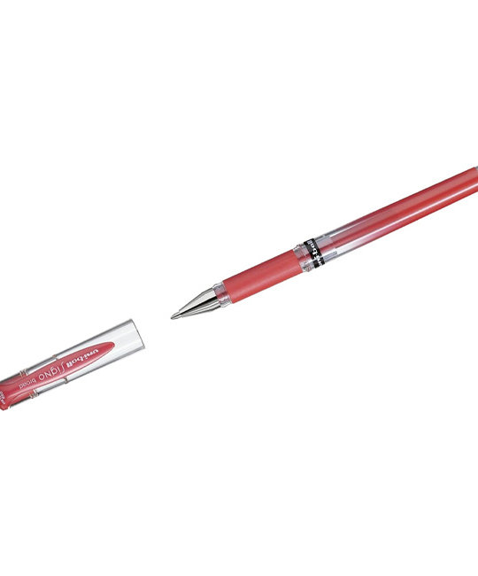 Orange Art - OA Uni Ball Signo Gel Pen, Metallic Red