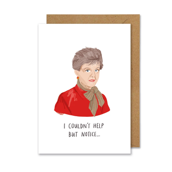 Middle Mouse - MIM Jessica Fletcher Murder She Wrote Card