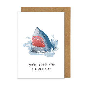 Middle Mouse - MIM Bigger Boat Jaws Card