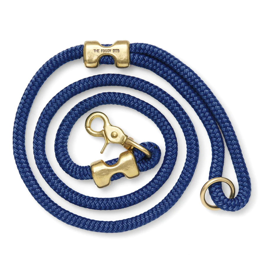 The Foggy Dog - TFD The Foggy Dog - Ocean Marine Rope Dog Leash Petite, 5ft