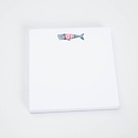 E. Frances Paper Studio - EF E. Frances - Stripey Whale Notepad 6 x 6 Inch