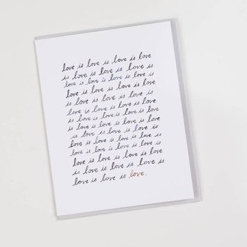 E. Frances Paper Studio - EF Love is Love Card