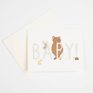 Rifle Paper Co - RP Mint Baby Card