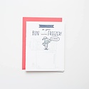 Ladyfingers Letterpress - LF LFGCBA0004 - Hi Moms  -  Bun in the Freezer