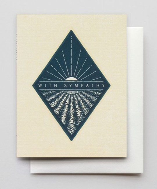 Hammerpress - HA With Sympathy Card
