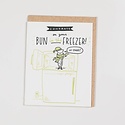 Ladyfingers Letterpress - LF LFGCBA0009 - Hi Dads  -  Bun in the Freezer