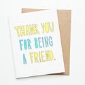 Near Modern Disaster - NMD Thank You Friend Card