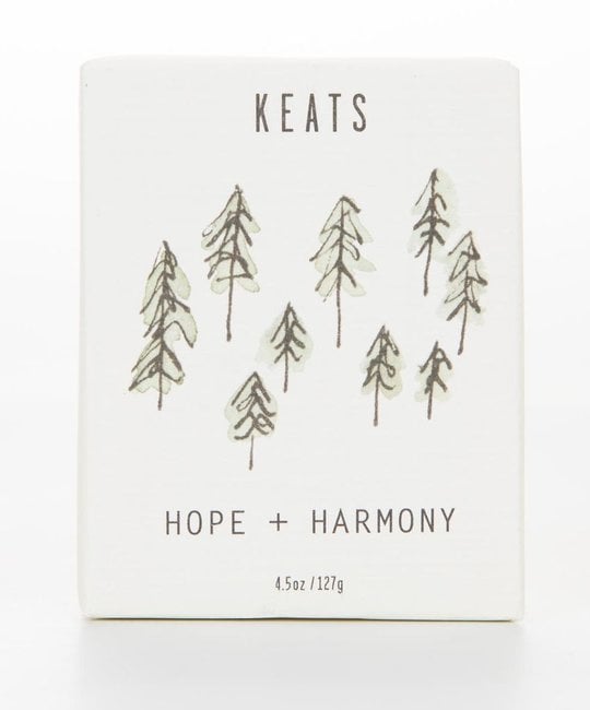 Keats Hope + Harmony  -  Cedarwood + Lime Soap