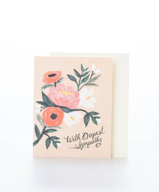 Rifle Paper Co - RP With Deepest Sympathy Card