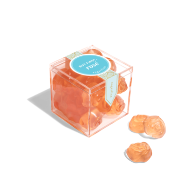 Sugarfina - SU Sugarfina - But First, Rosé Roses Gummies Small Cube