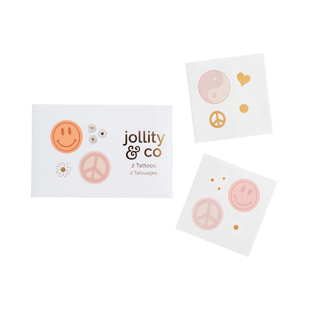 Daydream Society - DAS Peace and Love Temporary Tattoo Set