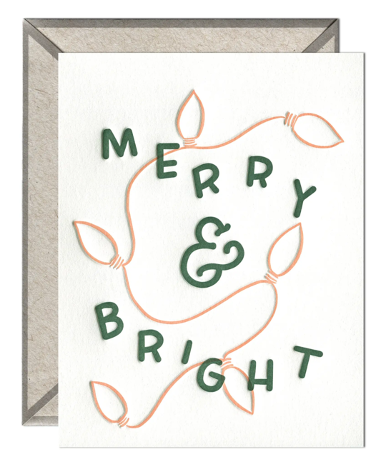 Ink Meets Paper - IMP Merry & Bright Lights Holiday Card
