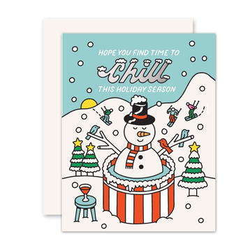 The Social Type - TST Time to Chill Card Holiday Card