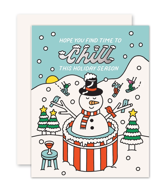 The Social Type - TST Time to Chill Card Holiday Card
