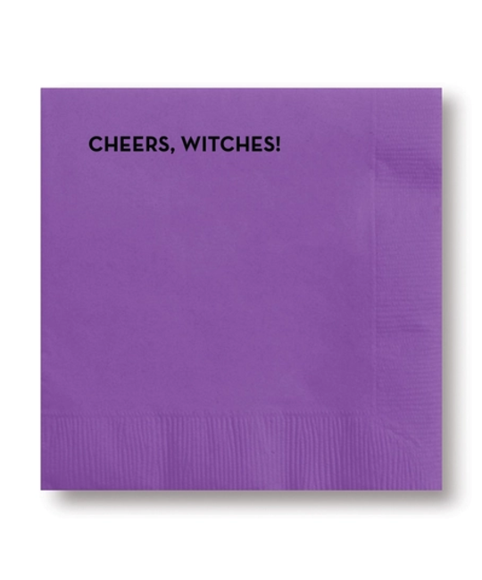 Sapling Press - SAP Cheers, Witches Halloween Cocktail Napkins