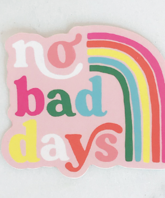 Idlewild Co - ID No Bad Days Die-Cut Sticker