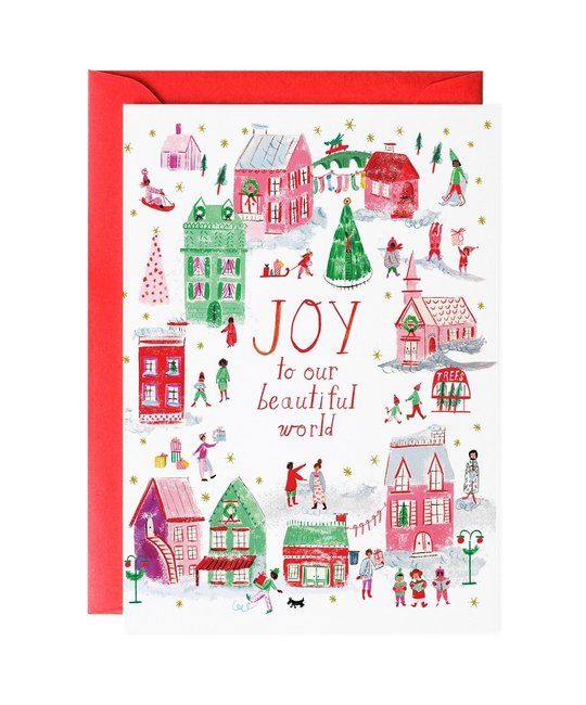 Mr. Boddington's Studio - MB Mr. Boddington's Studio - Rockwell's Holiday Joy Boxed Noteset, Set 6