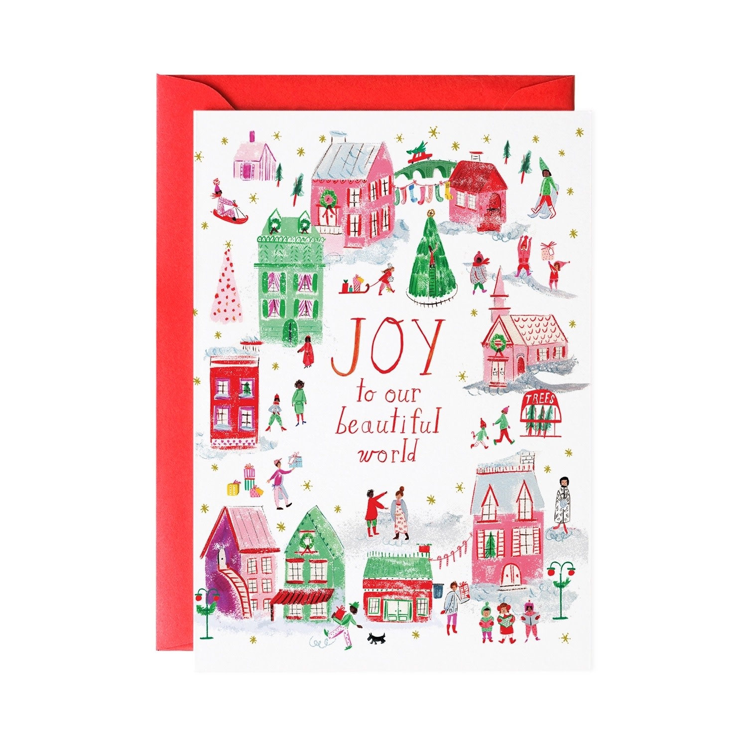 Mr. Boddington's Studio - MB Mr. Boddington's Studio - Rockwell's Holiday Joy Boxed Noteset, Set 6