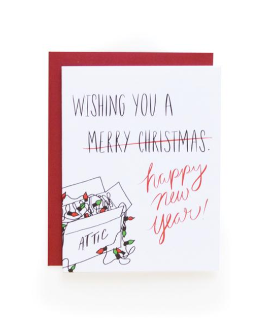 Wild Ink Press - WI Merry Christmas / Happy New Year Holiday Card