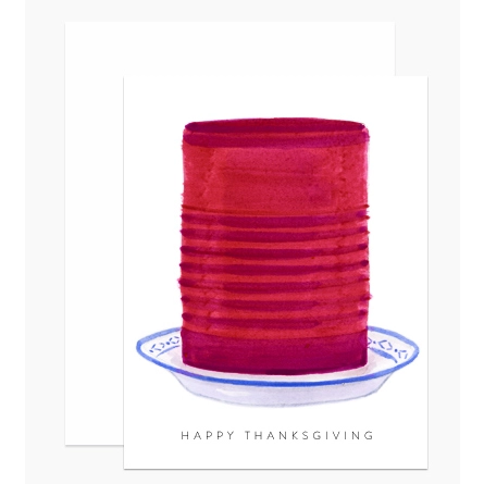 Dear Hancock - DH Cranberry Sauce Thanksgiving Card