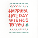 Ink Meets Paper - IMP Happiest Holiday Wishes, Boxed Set of 6